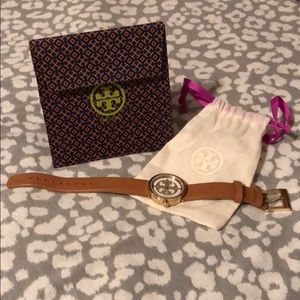 Tory Burch Reva single strap watch
